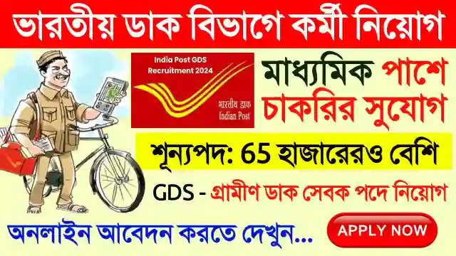 India Post Gds recruitment 2025 | Application process | Last Date | Application Fees | Age Limit